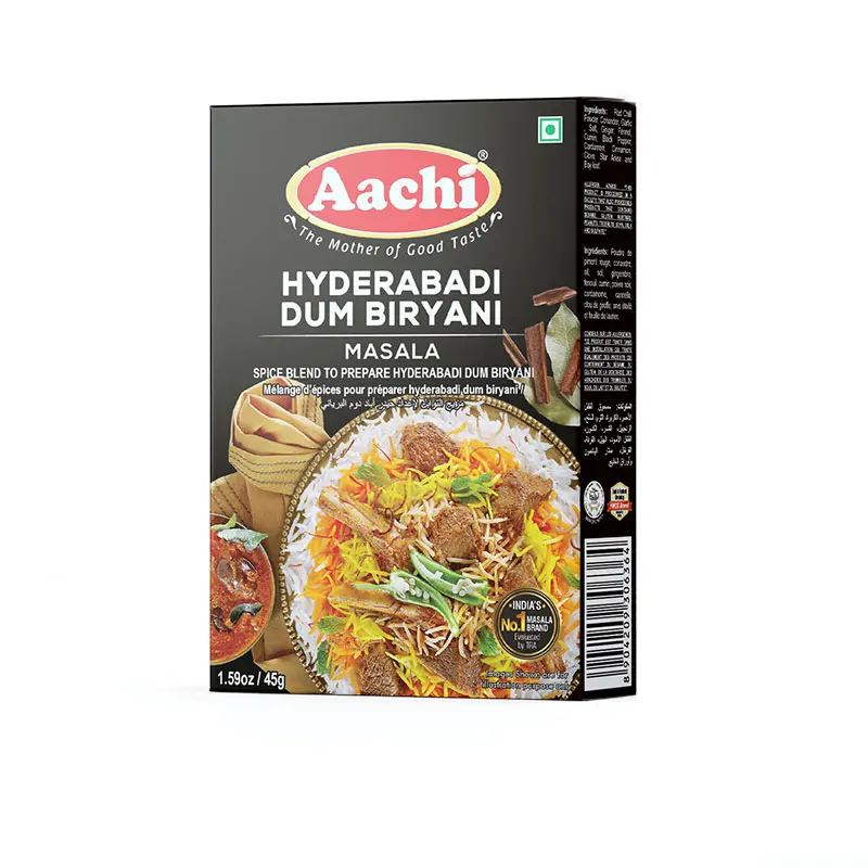 Aachi Hyderabady Dum Biryani Masala 12 x 45 g
